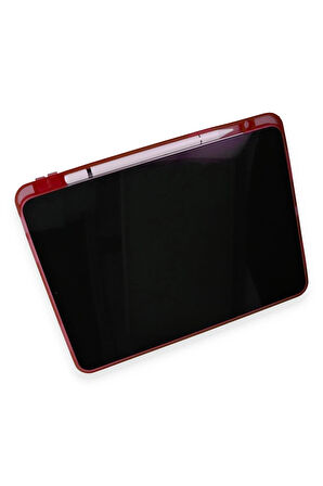 Xiaomi Pad 6 Kılıf Kalemlikli Mars Tablet Kılıfı - Kırmızı-(5796)