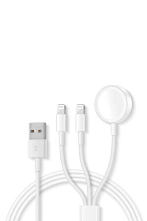 APR55 Apple 3in1 Şarj Cihazı-(5796)