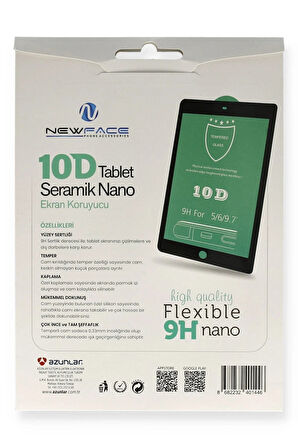 iPad 4 9.7 Tablet 10D Seramik Nano-(5796)