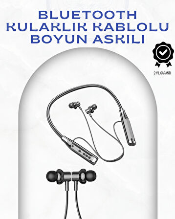 Boyun Askılı Kablosuz Kulaklık – 120 Saat Kesintisiz Müzik Keyfi