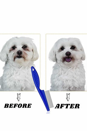 Evcil Hayvan Tarak Seti 4'lü Bit Tarağı Ked Köpek Tüyüne Uygun