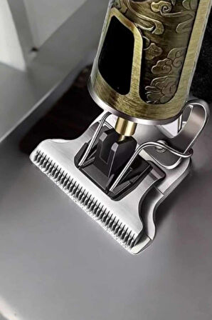 Çizik Tıraş Makinesi Şarjlı Paslanmaz Çelik Bıçaklı Uzun Ömürlü