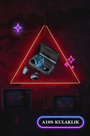 Kablosuz Bluetooth Kulaklık ve Kordon Hediyeli Akıllı Saat Nabız Ölçer Uzun Pi