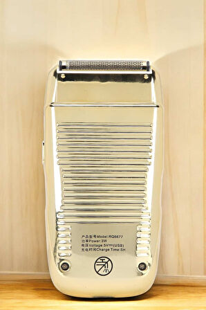 Tıraş Makinesi Paslanmaz Çelik Şarjlı Taşınabilir