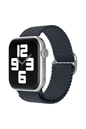 Apple Watch 38mm Star Kordon - Füme-(5796)