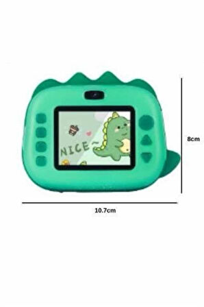 Dijital HD Video Kamera Çocuk Fotoğraf Makinesi Anlık Termal Rulo