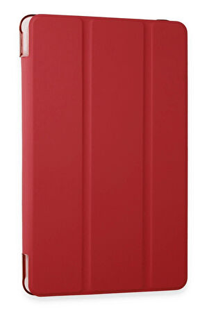Samsung Galaxy X610 Tab S9 FE Plus 12.4 Kılıf Tablet Smart Kılıf - Kırmızı-(5