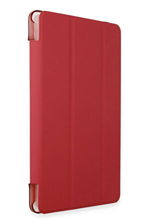Samsung Galaxy X610 Tab S9 FE Plus 12.4 Kılıf Tablet Smart Kılıf - Kırmızı-(5