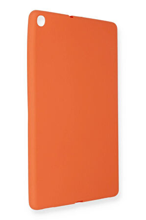 Samsung Galaxy T510 Tab A 10.1 Kılıf Evo Tablet Silikon - Turuncu-(5796)
