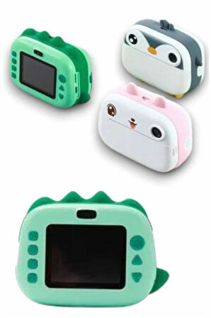 Çocuklar İçin Özel Fotoğraf Makinesi Farklı Desen Seçenekli 3 Adet Rulo