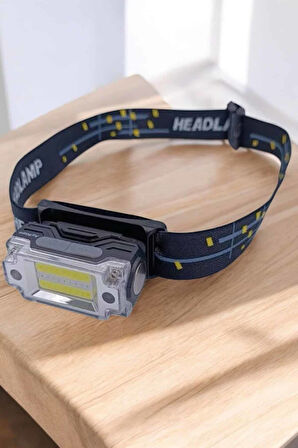 Kamp Feneri Balıkçı Feneri Başlıklı Suya Dayanıklı Kafa Lambası