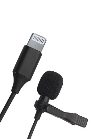 Lightning 2 Metre Double Mikrofon - Siyah-(5796)