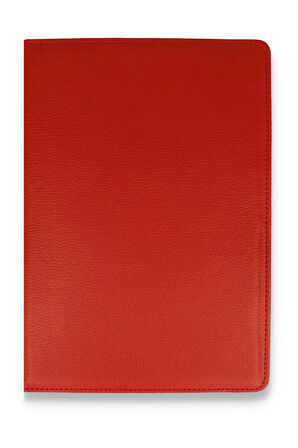 Huawei MatePad SE Kılıf 360 Tablet Deri Kılıf - Kırmızı-(5796)