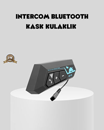 BT22 Kask İçi Bluetooth Kulaklık Hızlı Eşleşme ve Gürültü Önleyici Mikrof