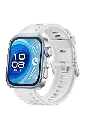 Huawei Fit 4 Nova Silikon Kordon - Beyaz-(5796)