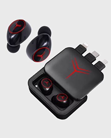 Powerbank Özellikli Bluetooth Kablosuz Kulaklık – Dokunmatik Kontrol Uzun Pil Ö