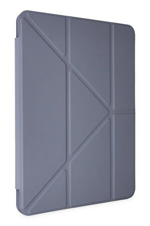 Xiaomi Redmi Pad SE Kılıf Kalemlikli Mars Tablet Kılıfı - Lila-(5796)