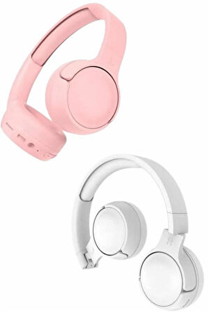 Kablosuz Bluetooth Kulaklık Kulak Üstü Ayarlanabilir Uzun Ömürlü