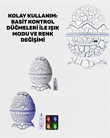 Yıldız Gökyüzü Efektli Çok Modlu Gece Işığı