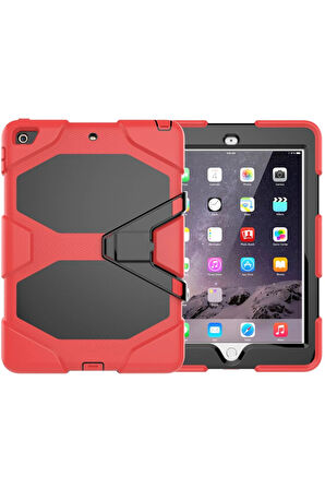 iPad 5 Air 9.7 Kılıf Griffin Tablet Kapak - Kırmızı-(5796)