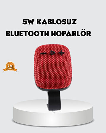 Bluetooth 5.1 Kablosuz Hoparlör – Güçlü Bas FM Radyo ve Çoklu Giriş Destekli