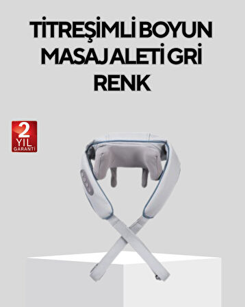 Isı Terapili Boyun ve Omuz Masaj Cihazı Sessiz Motorlu Çok Bölgeli Kullanım