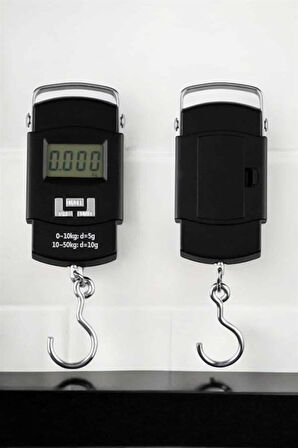 El Terazisi Dijital Göstergeli Pilli 50 Kg Ağırlık Ölçer