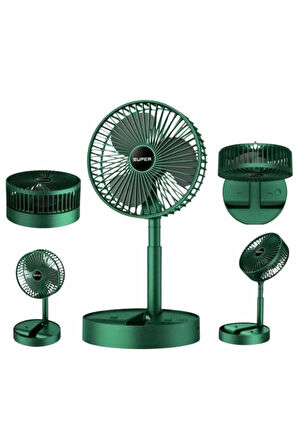 Katlanabilir Usb Şarjlı Masaüstü Soğutucu Mini Fan Telefon Tutucu