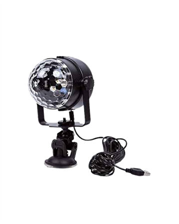 Taşınabilir ve Dayanıklı Plastik Kristal LED Disko Işığı