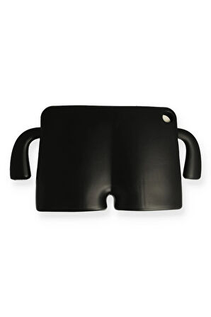 Apple iPad Pro 13 (2024) Karakter Tablet Silikon - Siyah-(5796)