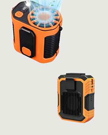 5000mAh Şarjlı Soğutma Fanı Taşınabilir