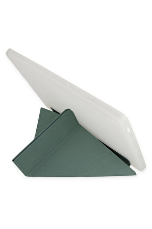 Samsung Galaxy T737 Tab S7 FE 12.4 Kılıf Kalemlikli Mars Tablet Kılıfı - Koyu Y