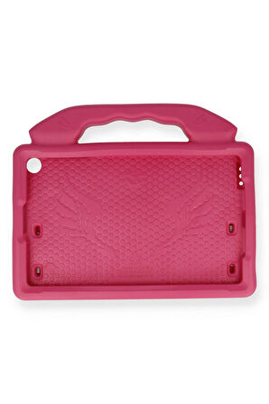 iPad 2022 10.9 (10.nesil) Kılıf Like Stantlı Tablet Silikon - Pembe-(5796)