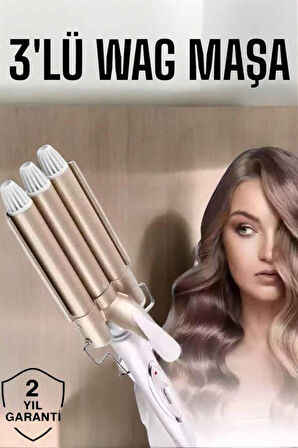 Wag Maşa Negatif İyon Teknolojili Isı Ayarlı Saç Maşası
