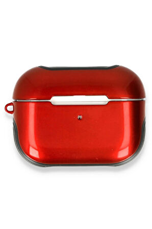 Airpods Pro (1.nesil) 3in1 Kılıf - Kırmızı-(5796)