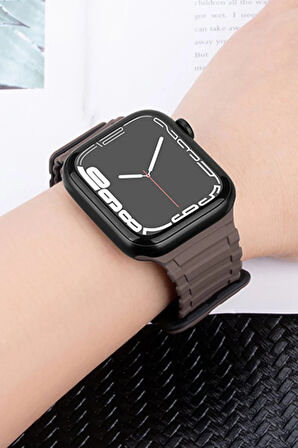 Apple Watch Ultra 49mm Mountain Kordon - Yeşil-(5796)