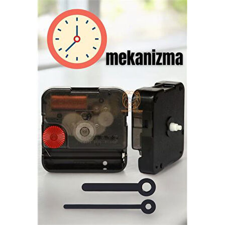 HSNET Duvar Saati Mekanizması Sessiz