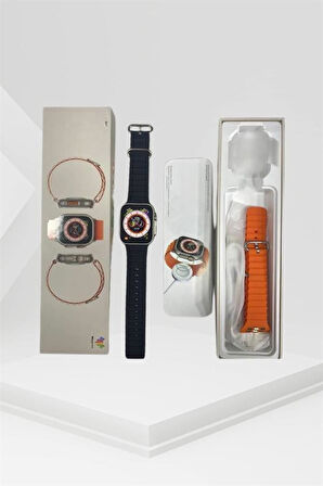 yeni nesil Akıllı Saat Android ve İOS Uyumlu 49 MM NFC Özelliği GPS Takibi