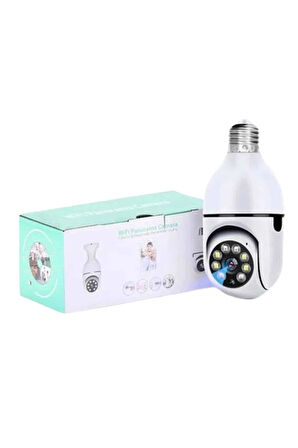 Wifi Güvenlik Kamerası 360 Derece Dönebilen Harekete Duyarlı Gece Görüşlü Am