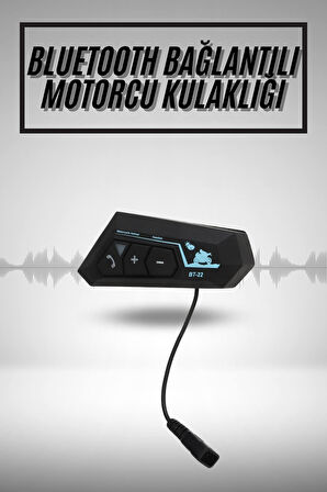 Yeni Nesil Dinleme Ve Konuşma Özellikli Intercom Kask Kulaklığı 5.0 Bluetooth