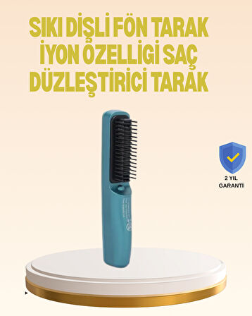 2600mAh Bataryalı Elektrikli Saç Düzleştirici – ABS Gövde