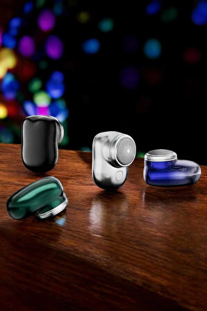 Seyahat Tipi Tıraş Makinesi Taşınabilir Kablosuz Mini Paslanmaz Çelik