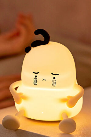 A001 Dekoratif Gece Lambası Üzgün Çocuk-(5796)