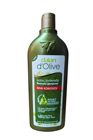 DOĞAL ZEYTİNYAĞLI BESLEYİCİ ŞAMPUAN RENK KORUYUCU 400ML