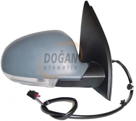 Volkswagen Jetta Yan Ayna Sağ (Elektrikli Komple) 2006 Sonrası Uyumlu