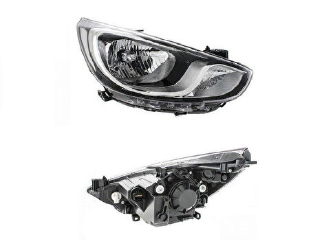 Hyundai Accent Blue Ön Far Sağ (Motorlu) 2011 Sonrası Uyumlu