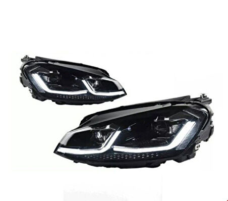 Volkswagen Golf 75 Halojen J Led DÖnüşüm 2017 Sonrası Uyumlu