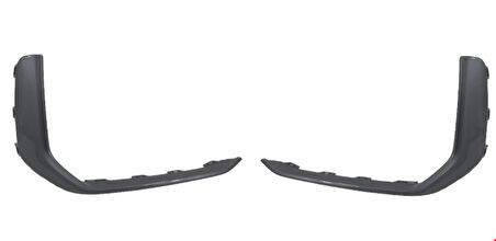 Audi A6 Ön Tampon Kaplaması Sol S-line (Gri) 2020 Sonrası Uyumlu