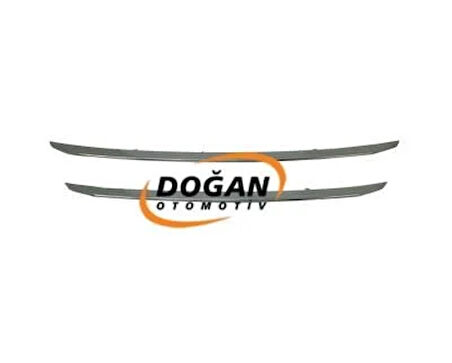 Peugeot 2008 Sonrası Ön Panjur Çıtası Seti (Kromlu) 2013 Sonrası Uyumlu