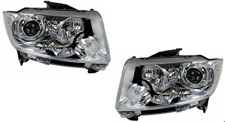 Jeep Compass Ön Far Takımı (Halojen-mercek) 2011 Sonrası Uyumlu